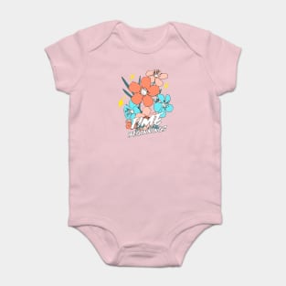 Time For New Beginnings Spring Season Baby Bodysuit